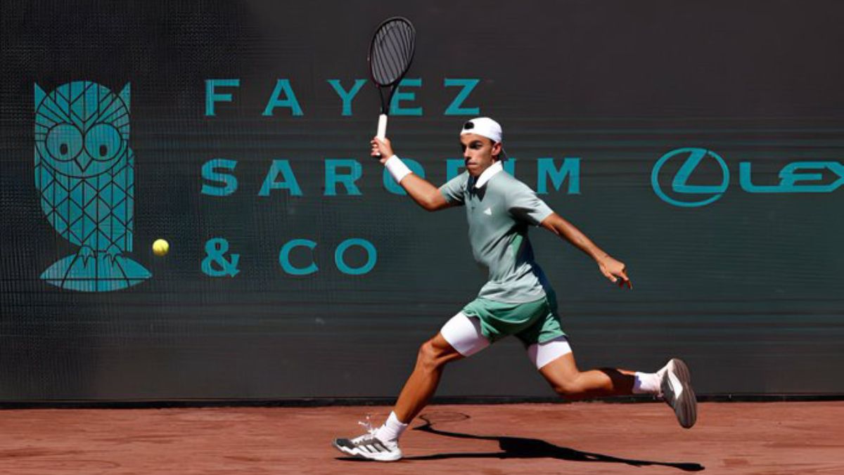 Francisco Cerúndolo le dio pelea al ruso  Khachanov