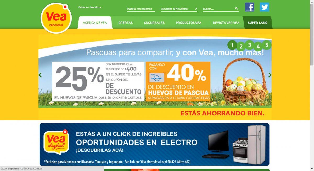 Vea 40% en huevos de pascua (no publicar