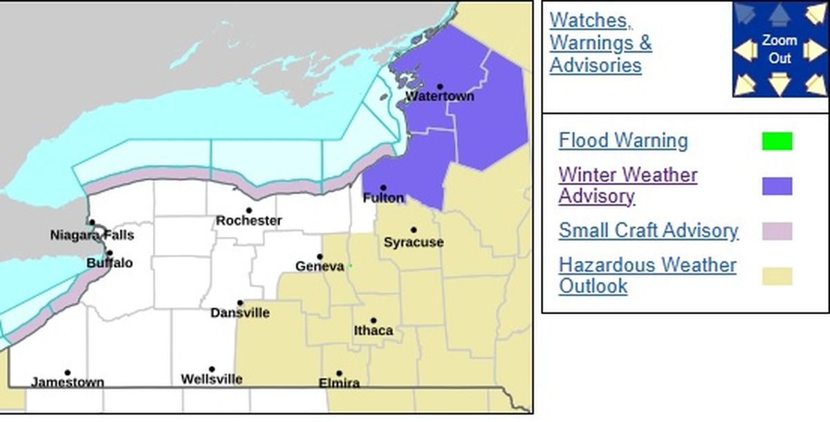 Esta parte de Nueva York se encuentra en alerta por frente frío Esta parte de Nueva York se encuentra en alerta por frente frío