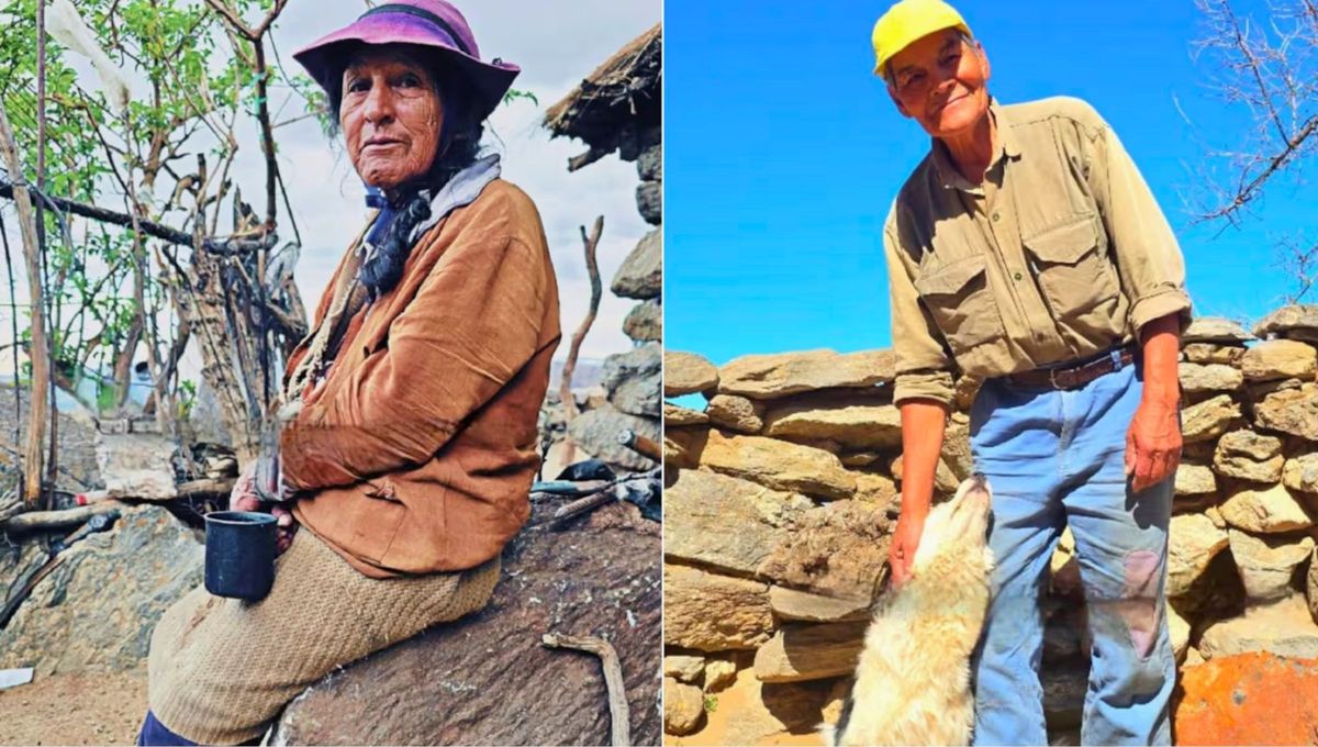 Sergio Caballero, un marinero y youtuber encontró a la pareja en los Valles Calchaquíes salteños. Sergio Caballero, un marinero y youtuber encontró a la pareja en los Valles Calchaquíes salteños.