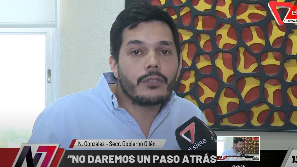 Nicolás González, secretario de Gobierno de la Municipalidad de Guaymallén.