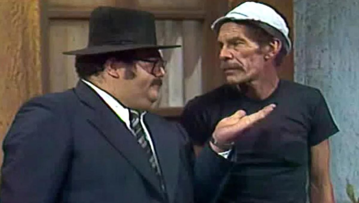 El Señor Barriga cobrándole la renta a Don Ramón. El Señor Barriga cobrándole la renta a Don Ramón.