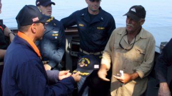 Rescataron a un hombre que estuvo perdido durante 12 días en el mar