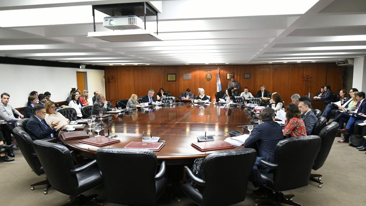La reunión de este jueves del Consejo de la Magistratura.