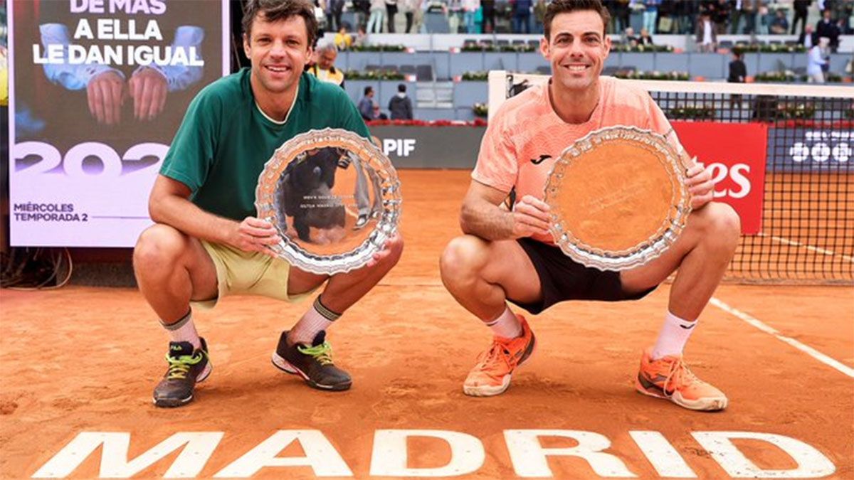 Horacio Zeballos y Marcel Granollers.