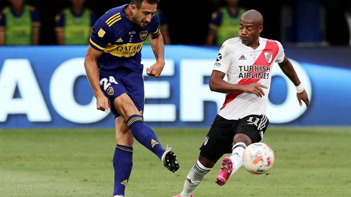 El Cali Izquierdoz, de Boca y De la Cruz, de River,