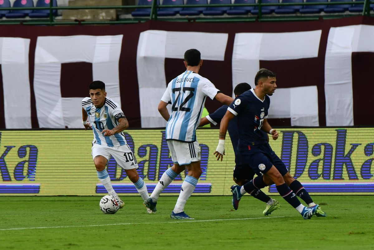 La Selección argentina Sub 23 no pudo con Paraguay, pero sigue con chances en el Preolímpico 2024