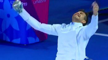Con el mendocino Lugones, Argentina es finalista en espada por equipos