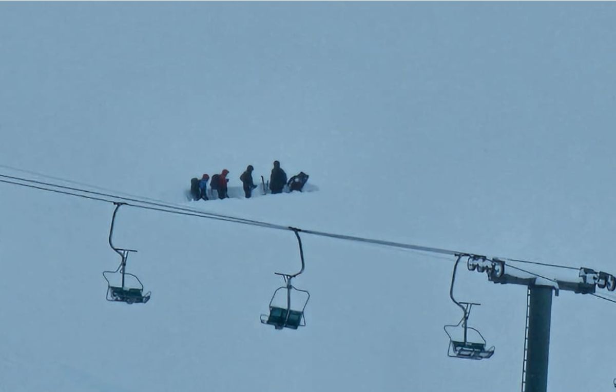 Frenética búsqueda de un andinista en Penitentes. Frenética búsqueda de un andinista en Penitentes.