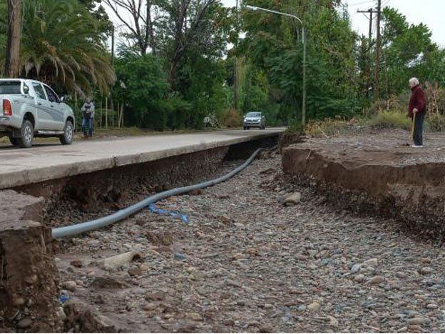 El Gobierno provincial decidió declarar la emergencia aluvional por las tormentas del fin de semana