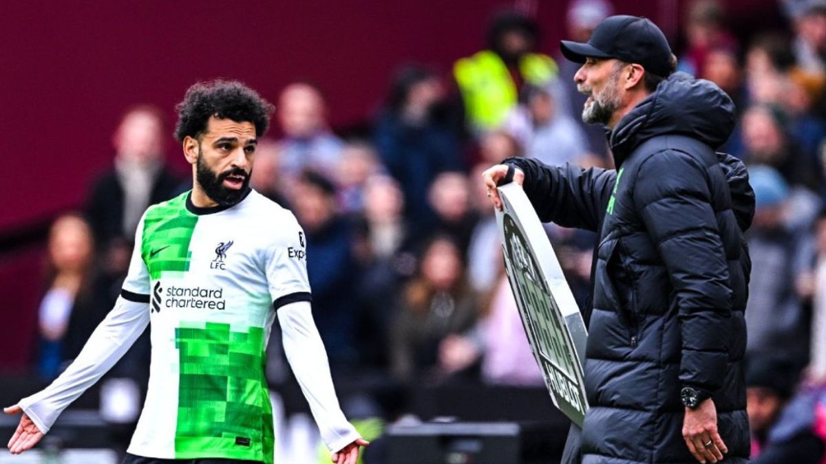 El Liverpool siguió de cerca la pelea entre Klopp y Salah.&nbsp;