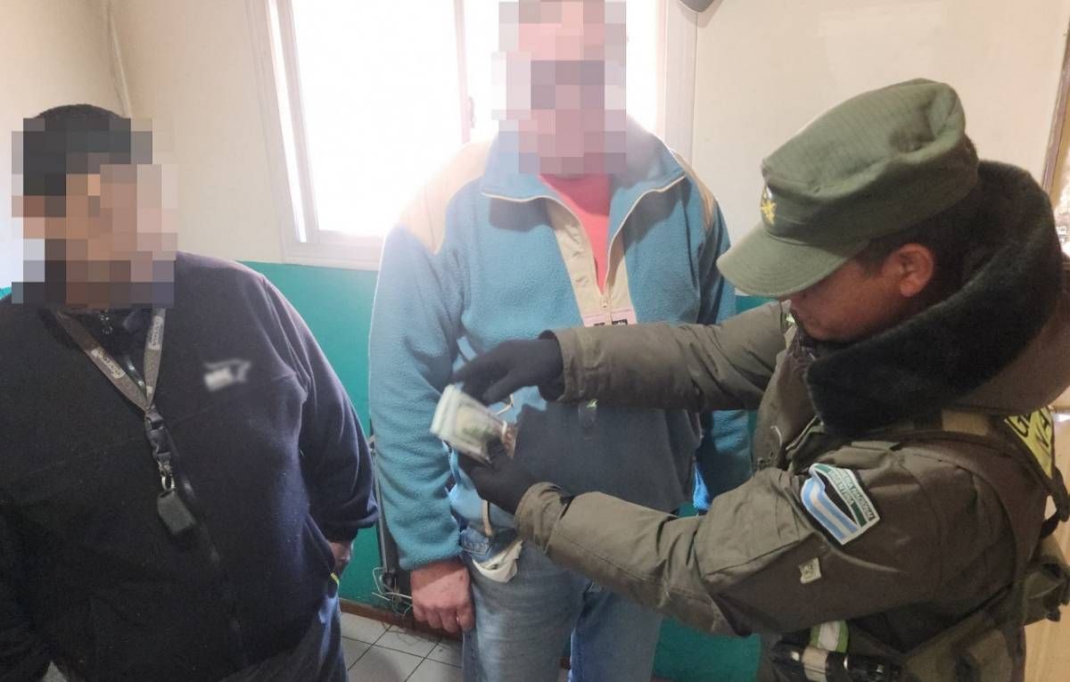 Dos hombres intentaban contrabandear dólares de Chile a Mendoza.
