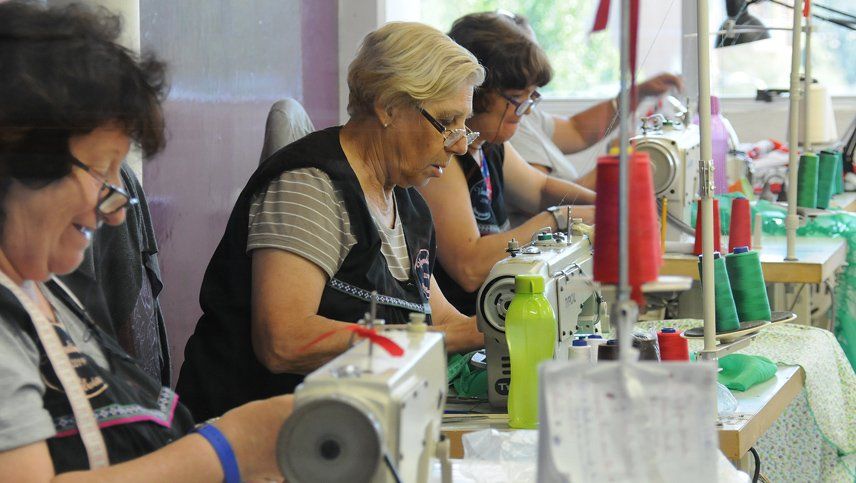 Grupos humanos sólidos y maravillosos se forman en el grupo de Vestuario.