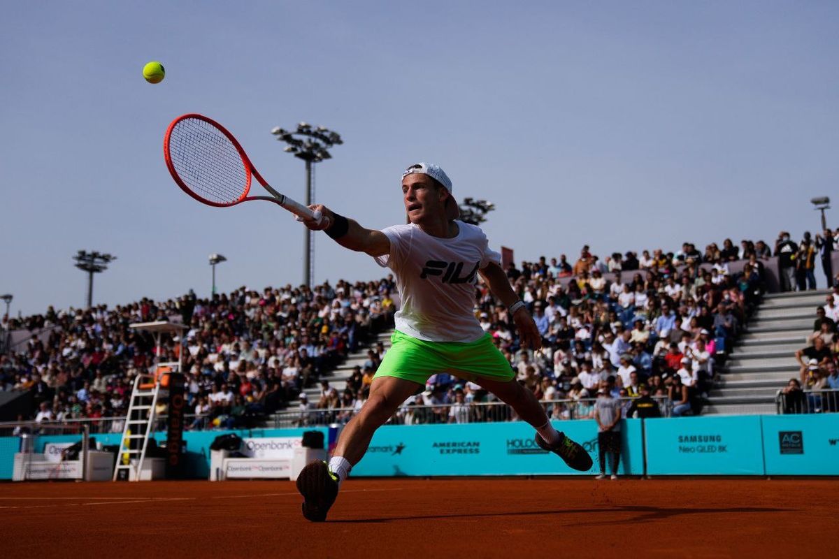 Diego Schwartzman se entrenó con Nadal antes del Masters 1000 de Madrid