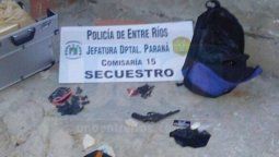 Paraná: Detuvieron a un joven y secuestraron drogas y un arma