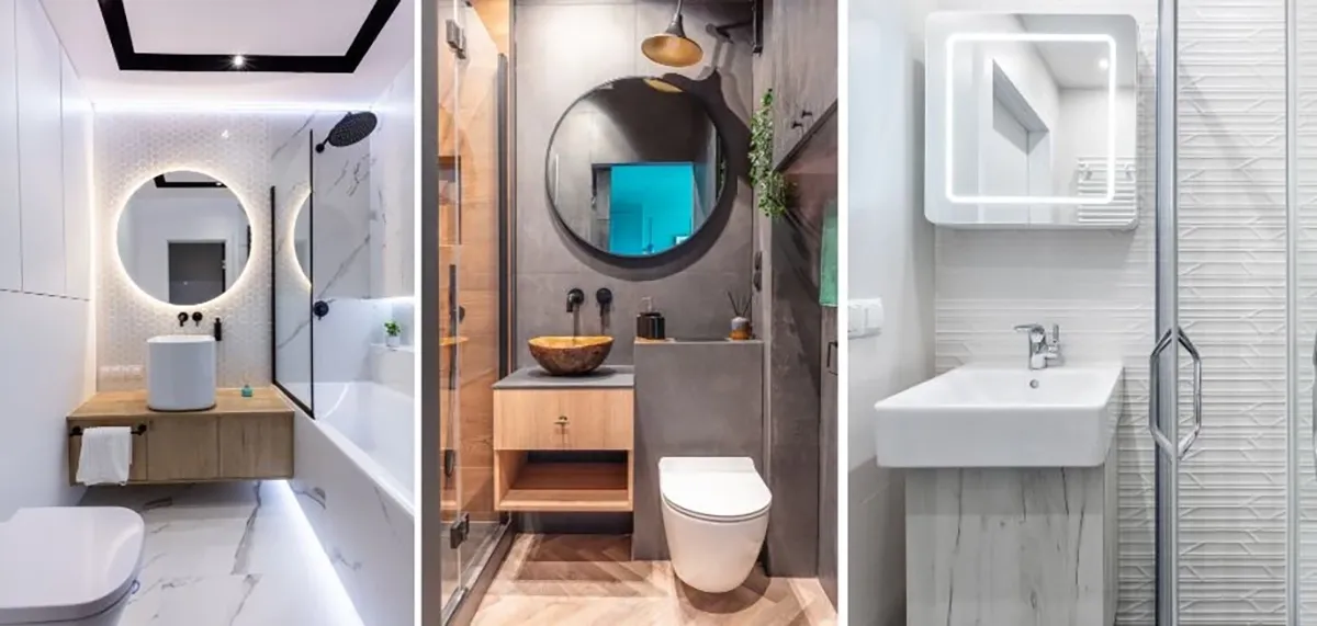 Baños pequeños: trucos low cost que duplican tu espacio sin reformas y que funcionan