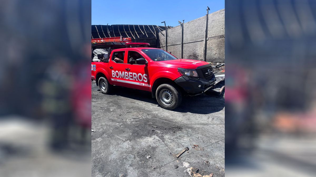 Los Bomberos trabajaron en el nuevo incendio en la Feria de Guaymallén y aseguraron que fue un foco pequeño. Los Bomberos trabajaron en el nuevo incendio en la Feria de Guaymallén y aseguraron que fue un foco pequeño.