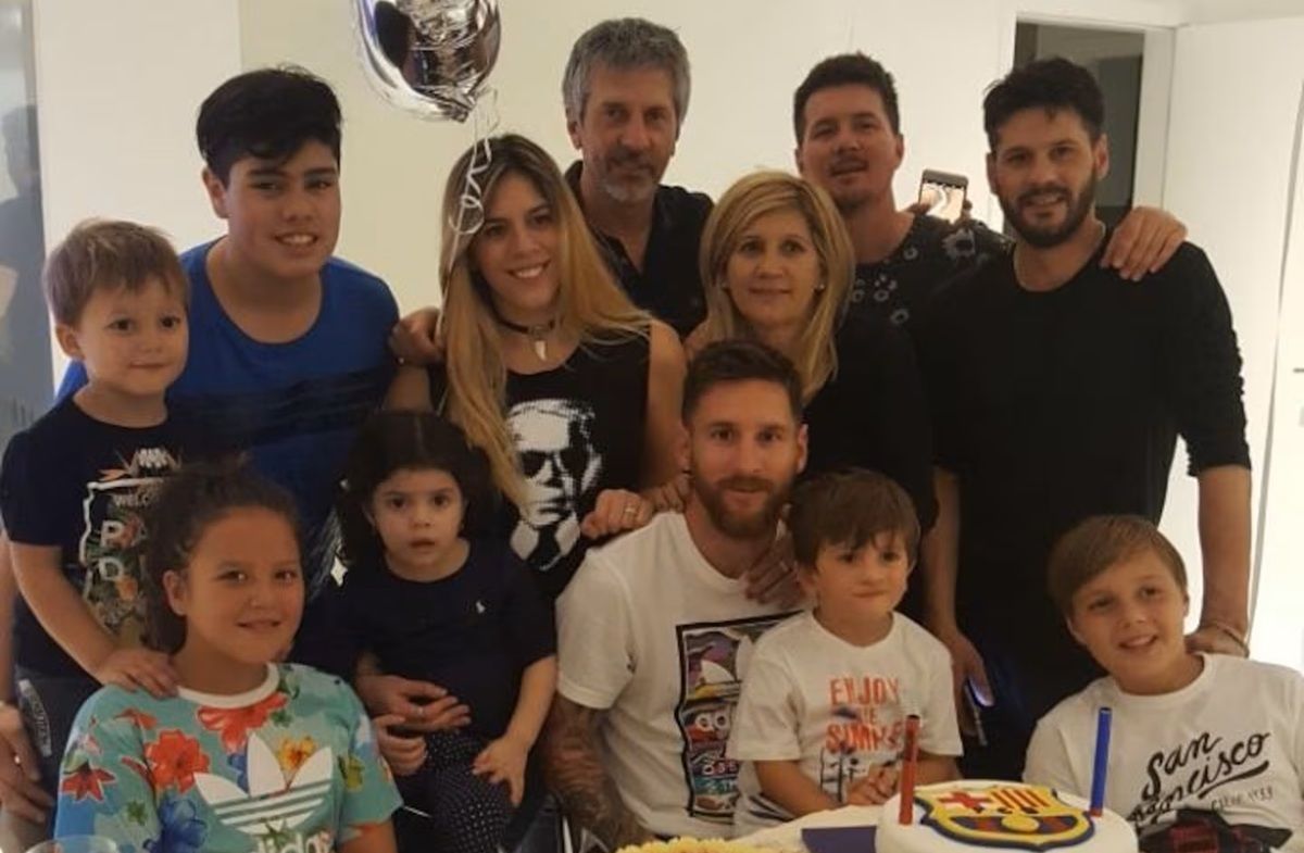La familia Messi.