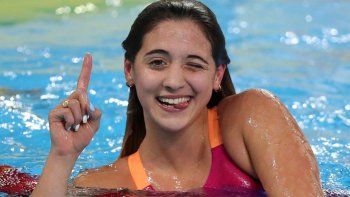 Sudamericano: Pignatiello, medalla de oro en los 800 metros libres