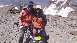Matías Sergo logró batir un récord y llegar a la cima del Aconcagua en 12 minutos menos que la última marca.
