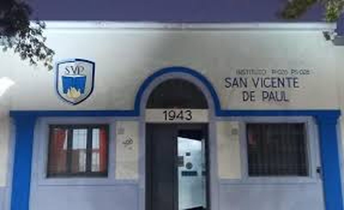 La escuela San Vicente Paul de San Martín. La escuela San Vicente Paul de San Martín.