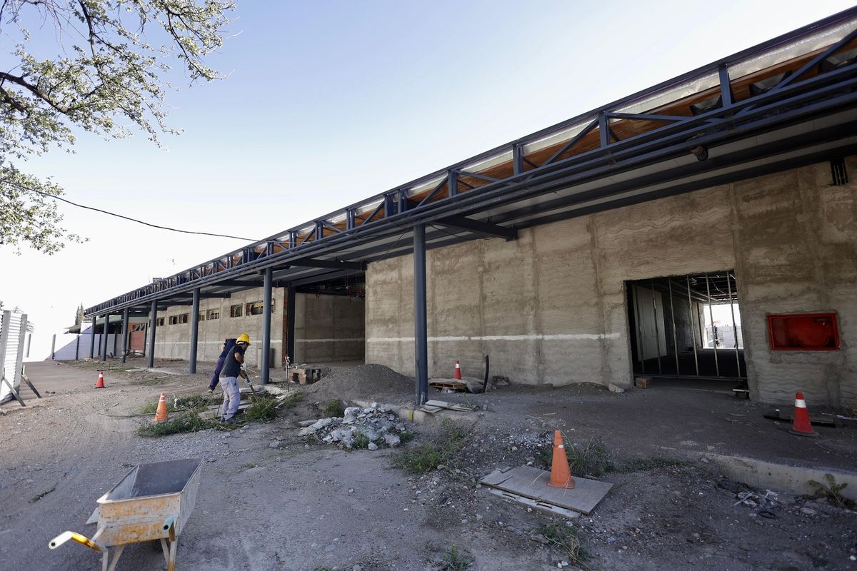 Así se ve actualmente la obra de ampliación del aeropuerto de San Rafael, Santiago Germanó Así se ve actualmente la obra de ampliación del aeropuerto de San Rafael, Santiago Germanó