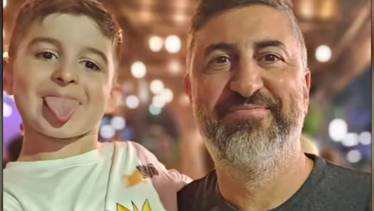 Enzo y su padre Alejandro Ruffo