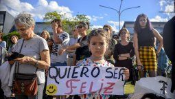 Basta de Fumigar fue el grito de los entrerrianos en la Casa de Gobierno