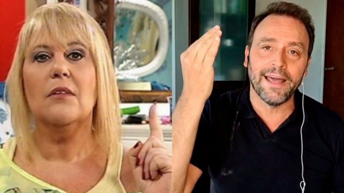 Internas en Intrusos. Fuerte y polémico cruce entre Adrián Pallares y Laura Ubfal.