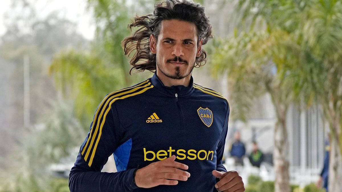 Edinson Cavani tendría su debut en Boca el próximo miércoles.