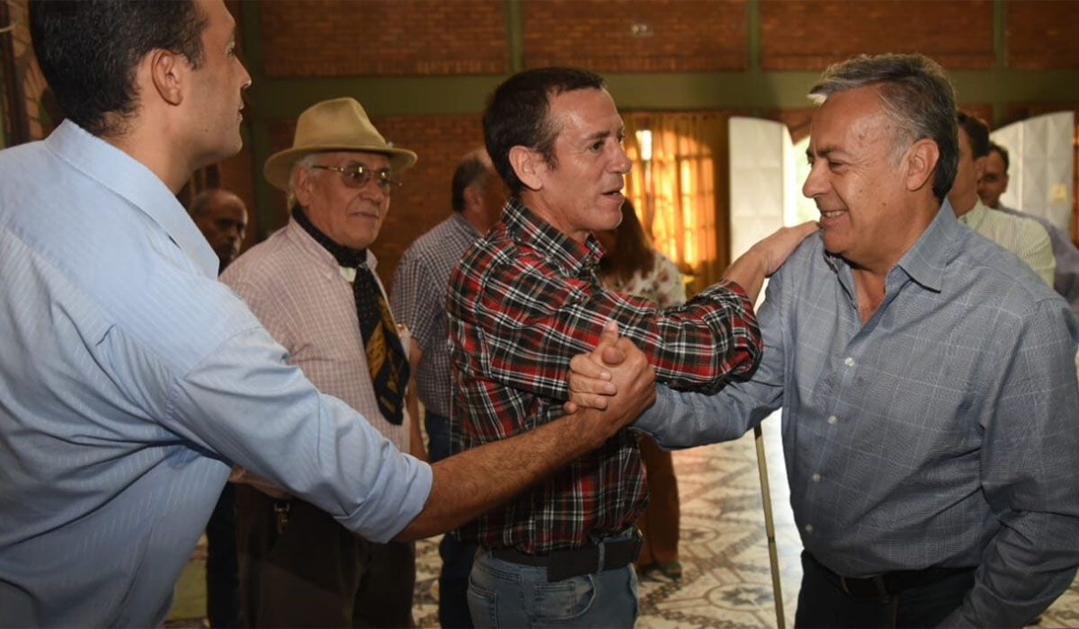 Alfredo Cornejo en Tunuyán.