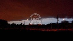 Alerta a corto plazo por tormentas fuertes y caída de granizo para Entre Ríos