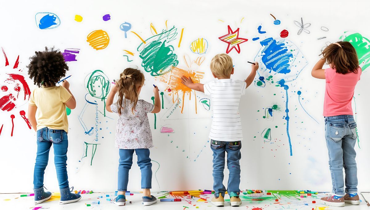 Los dibujos de la pared se pueden quitar con pasta de dientes y bicarbonato de sodio.&nbsp;