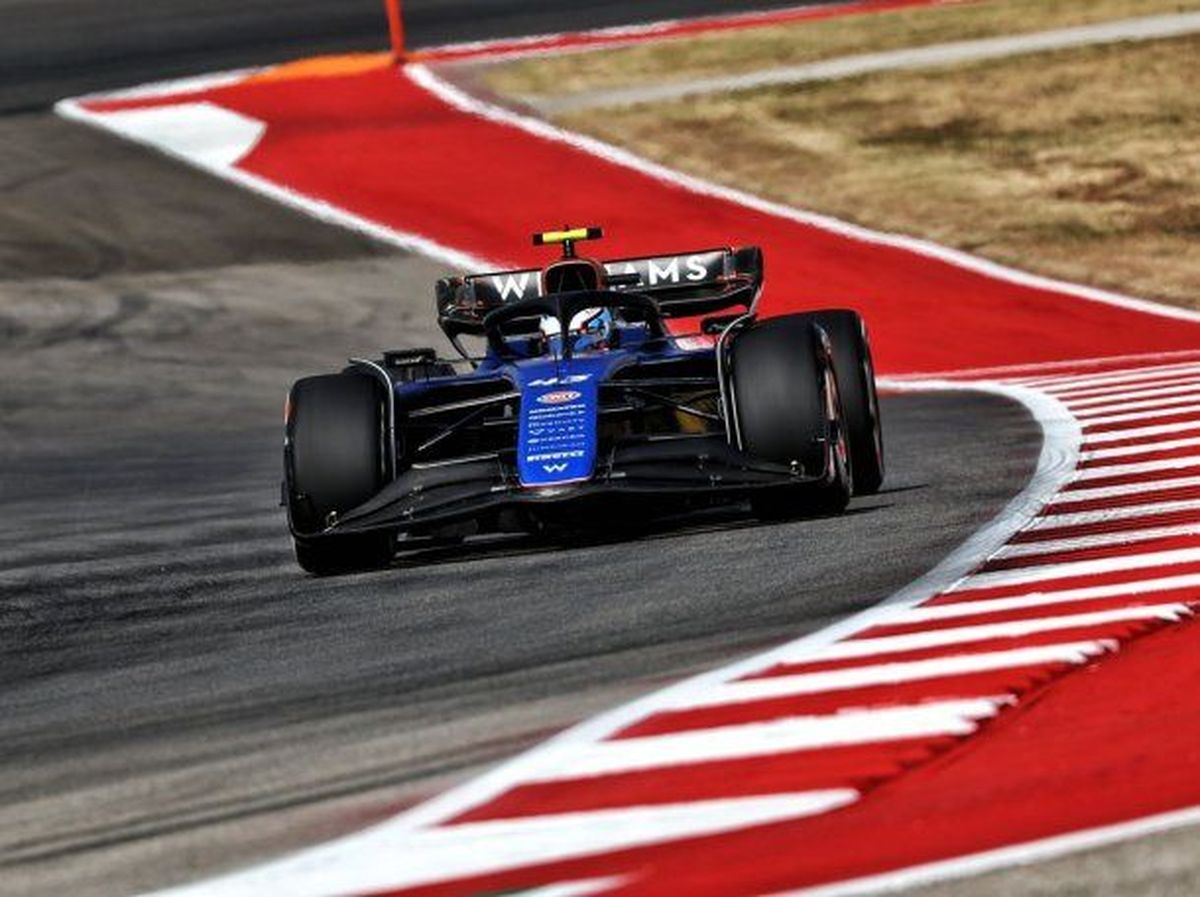 Franco Colapinto en la clasificación del Gran Premio de Estados Unidos. Franco Colapinto en la clasificación del Gran Premio de Estados Unidos. 