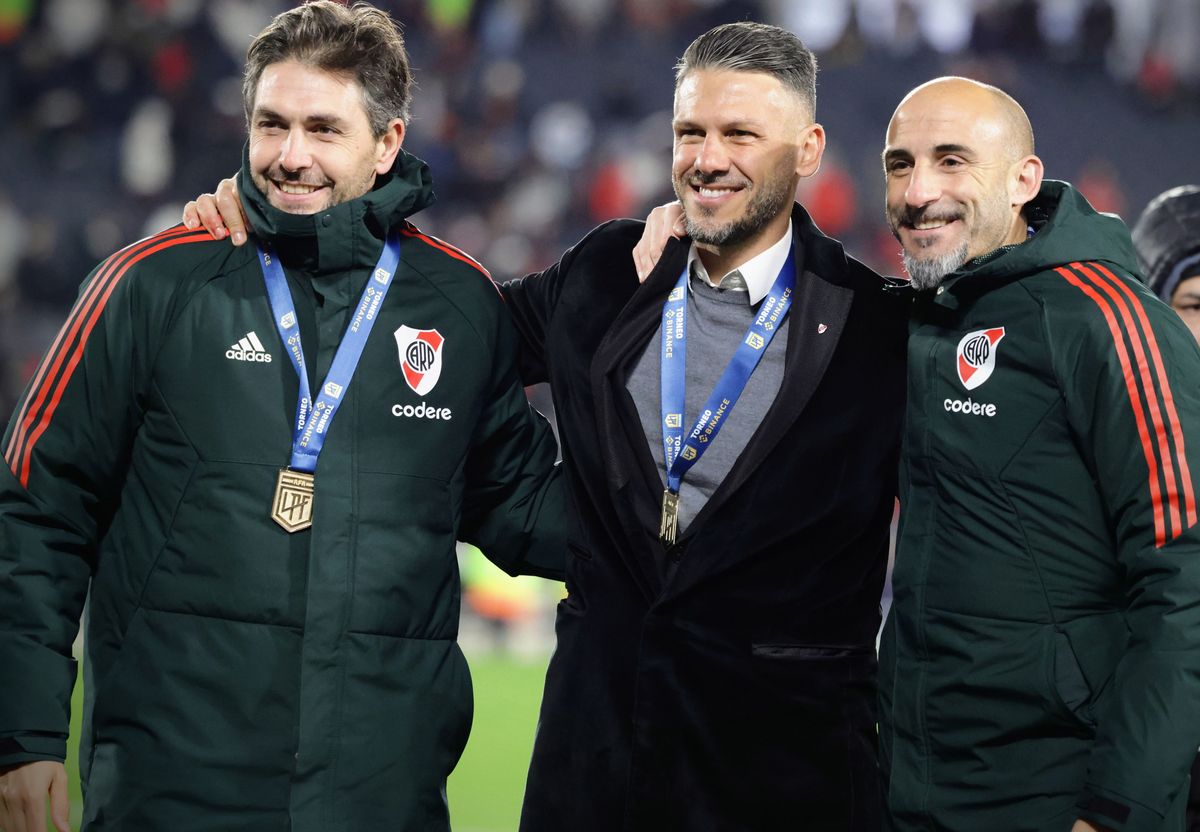 Lux, Demichelis y Pinola festejaron otra vez en River Lux, Demichelis y Pinola festejaron otra vez en River