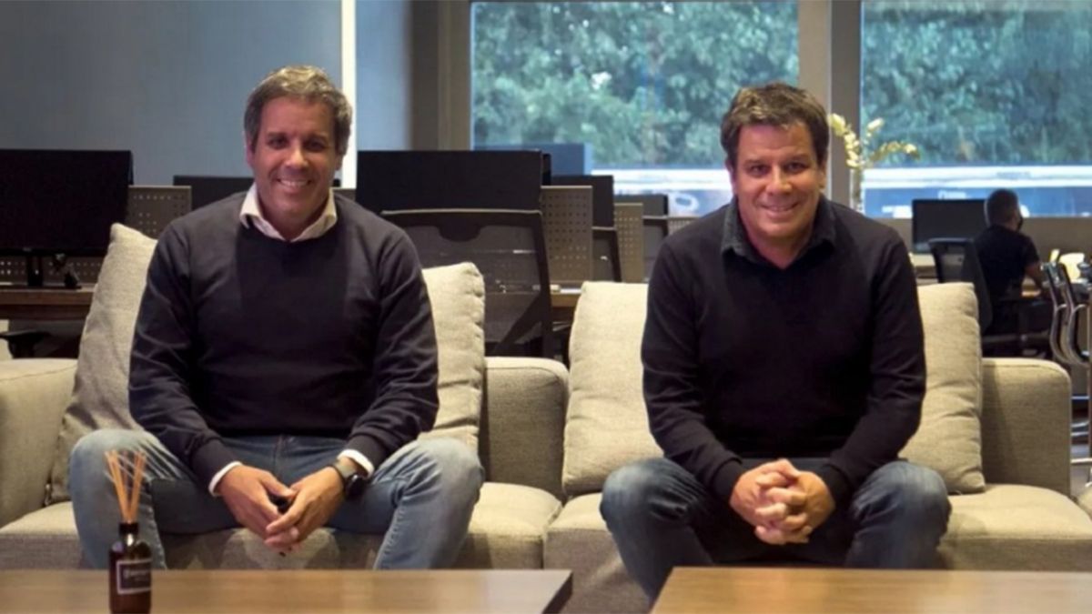 Los hermanos Gastón y Facundo Manes.