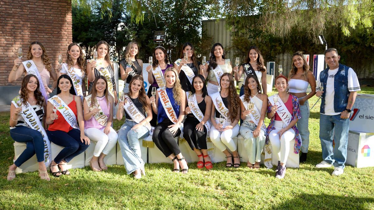 Está todo listo para que las 18 candidatas para la Fiesta Nacional de la Vendimia 2023 comiencen con los últimos actos oficiales.