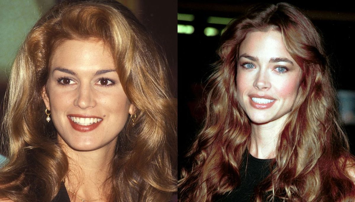 Cindy Crawford y Denise Richards llevaron la tendencia en los 90.