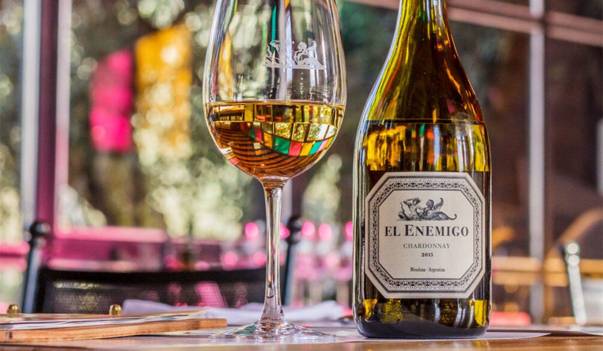 El Enemigo Chardonnay de la bodega de Alejandro Vigil