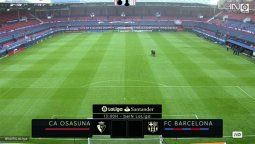 Mirá en vivo: con Messi en cancha