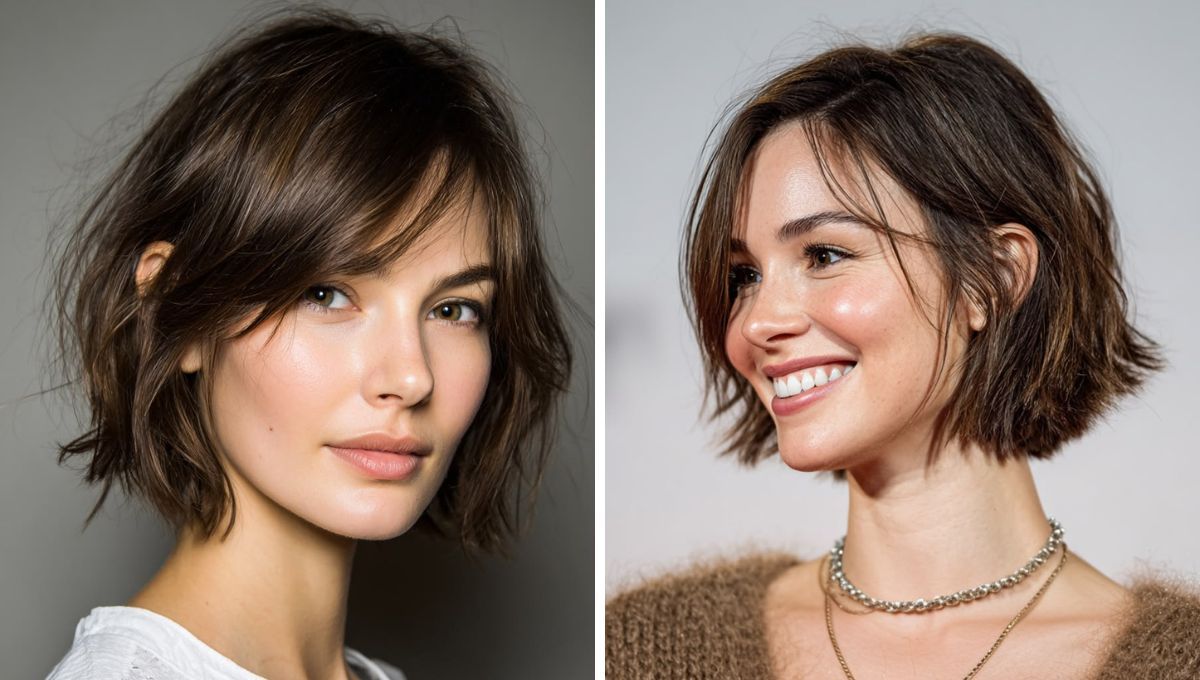 El corte soft layered bob ayuda a afinar y rejuvenecer los rasgos faciales. El corte soft layered bob ayuda a afinar y rejuvenecer los rasgos faciales. 