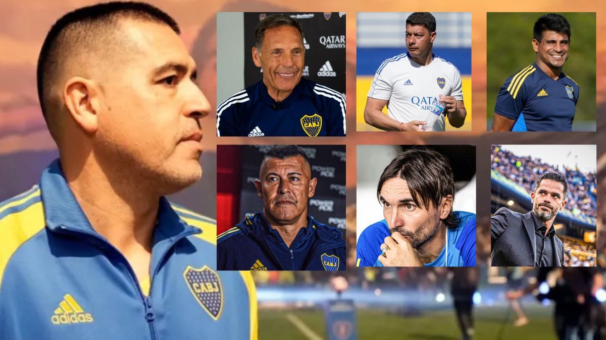 Todos los entrenadores que pasaron por la era Riquelme y el Consejo de Fútbol.&nbsp;