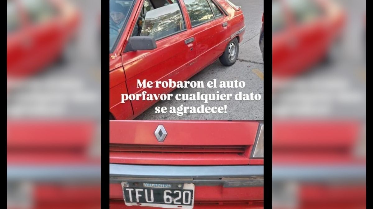 El robo del auto se produjo en plena Quinta Sección de Ciudad.