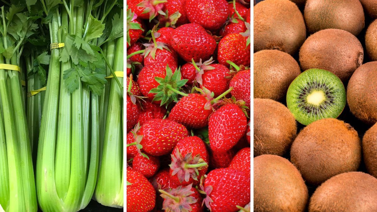 Frutas y verduras que eliminan el sarro. Frutas y verduras que eliminan el sarro. 