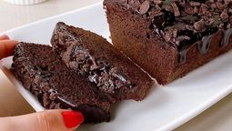 Recetas: budín de chocolate cremoso sin harina ni azúcar. Foto: gentileza Pinterest.