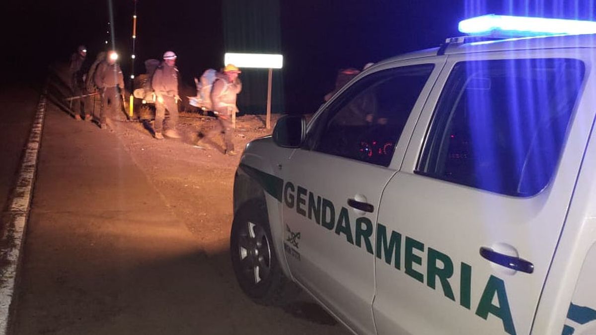 Rescataron a dos andinistas que se habían perdido en Punta de Vacas, en alta montaña