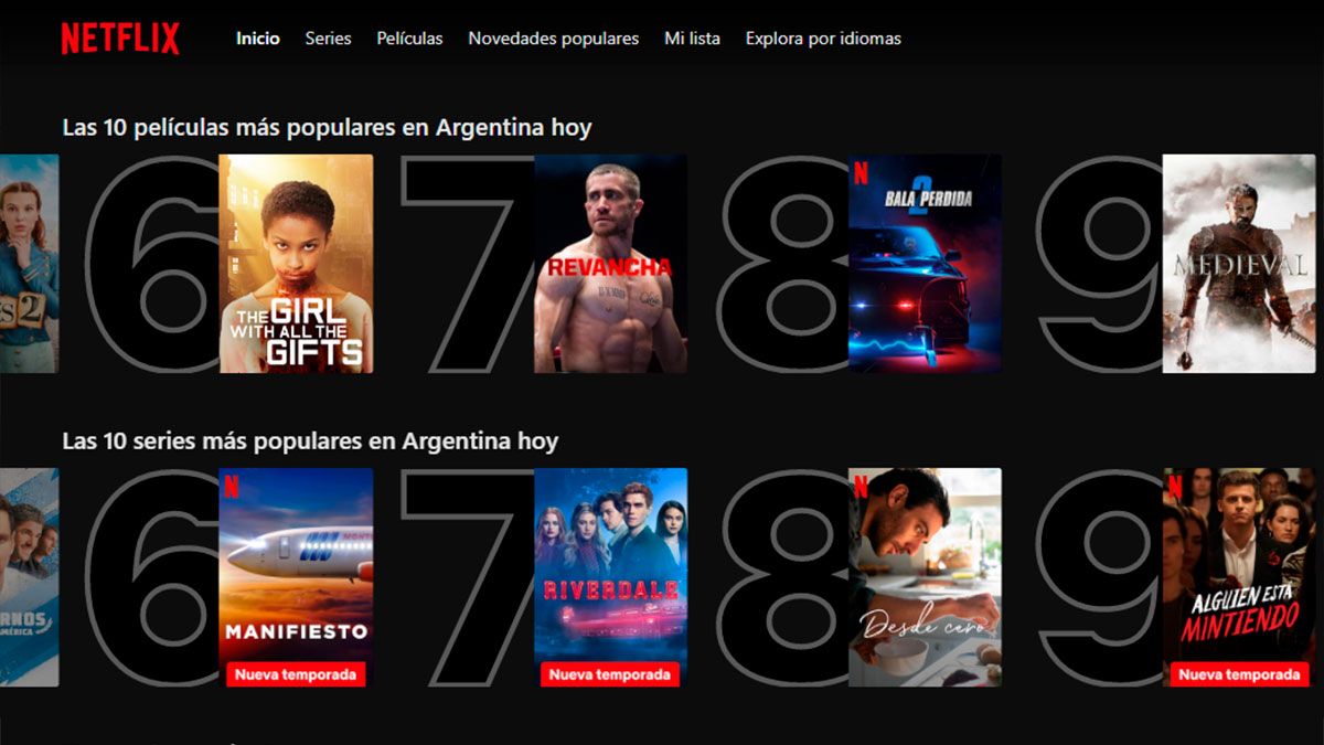 "Melanie: Apocalipsis Zombie" es hoy una de las películas más vistas de la plataforma.