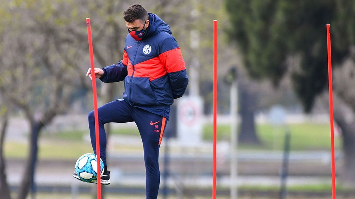 Mariano Soso iniciará ante Argentinos Juniors su ciclo en San Lorenzo.