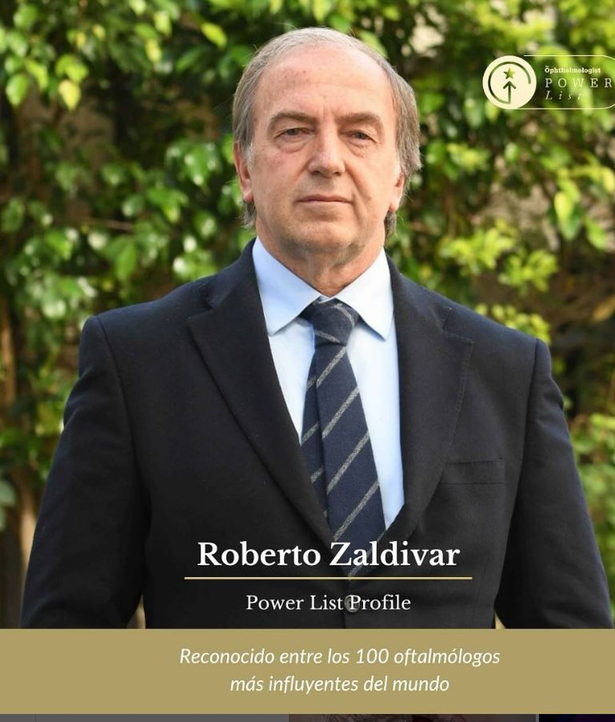 Roberto Zaldivar sumó otra distinción internacional.