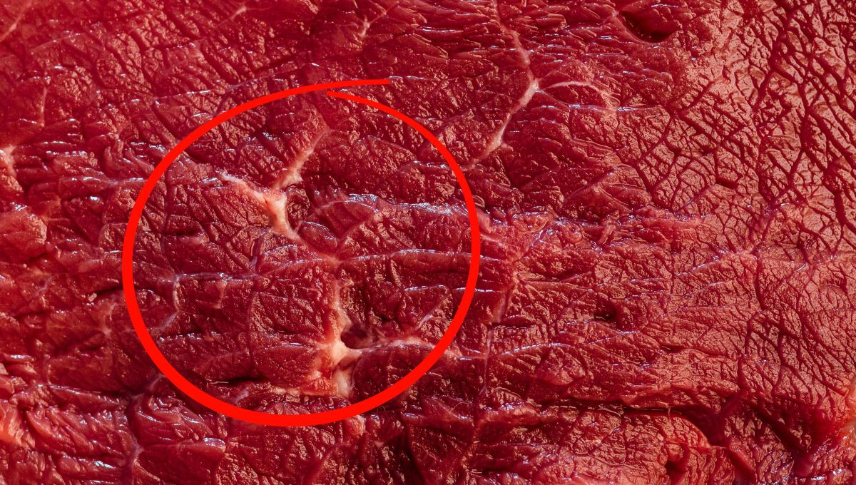 Qué significa el hilito blanco o nervio de grasa que hay dentro de la carne